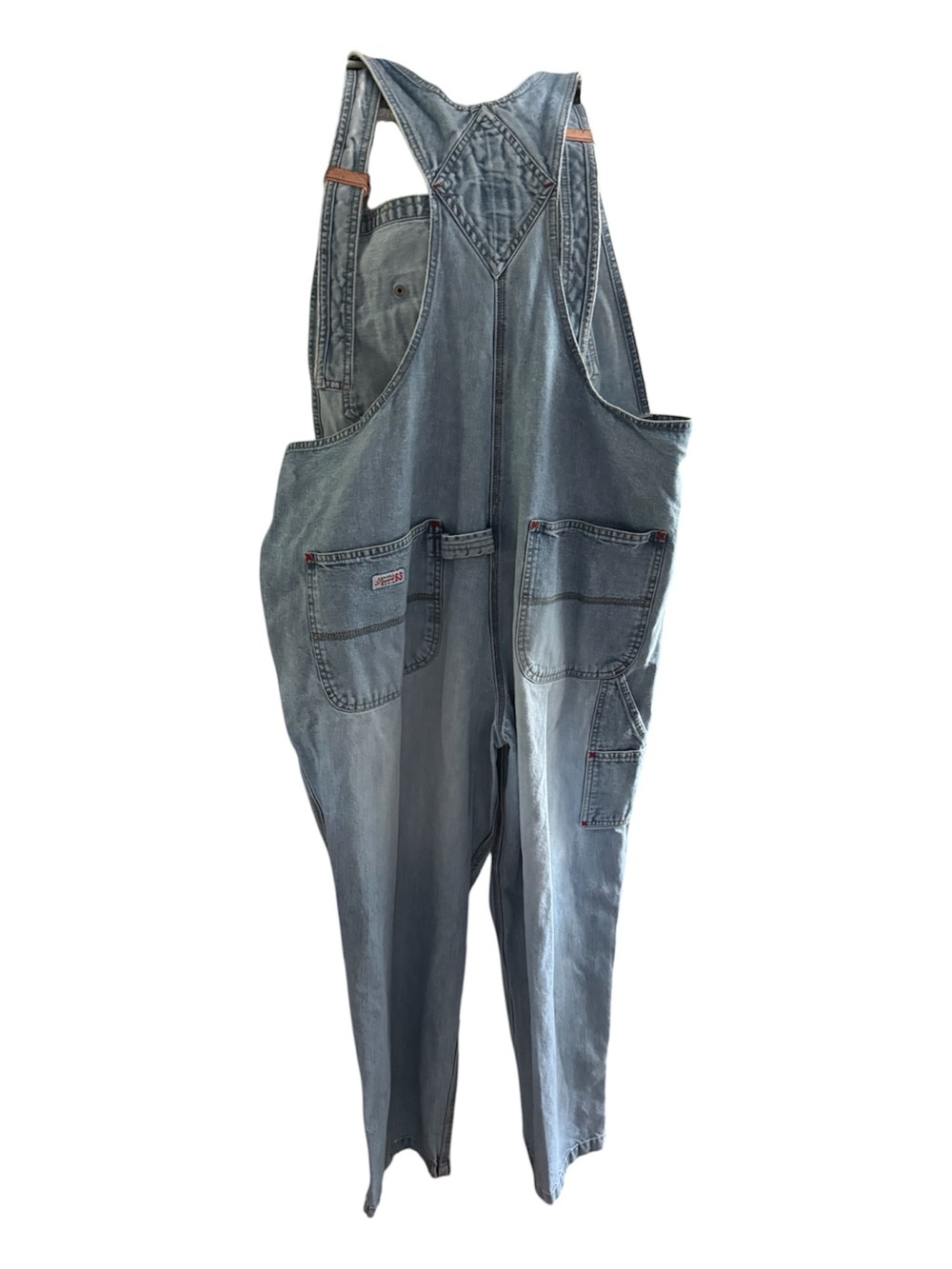 Vintage Light Blue Denim Women’s Overalls ( 1990’s) - Picture 2 of 13